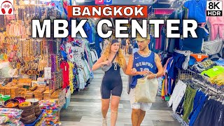 🇹🇭8K  MBK Center Bangkok  Best Shopping Mall For Tourists In Bangkok 😍🛍️ [upl. by Penelopa]