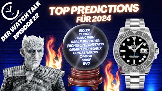 Neue Rolex und die Top Predictions für 2024  Der Watch Talk [upl. by Ondrea]