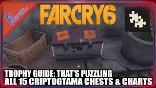 Far Cry 6 Verdera Criptograma Chest Solution  Trompo amp Mariposa Flower [upl. by Katusha]