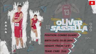 Oliver Sassella  Scouting Report  20232024 [upl. by Anilag]