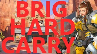 Hard Carry on BRIG in Overwatch 2 [upl. by Kcirrad338]