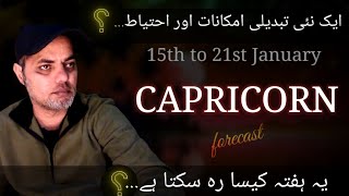 Capricorn weekly horoscope predictions 15 to 21 January 2024weekly horoscope capricorn [upl. by Freddi604]