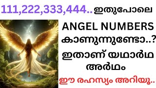 111222333 നിങ്ങൾ ഇത് പോലെ കാണുന്നുണ്ടോ KNOW THE SECRET BEHIND ANGEL NUMBERS [upl. by Allenrad]