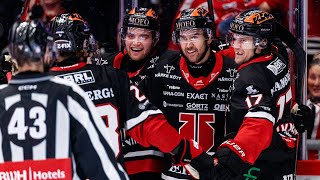 Ludvig Larsson slår in 11pucken på volley hemma mot Färjestad [upl. by Etteval677]