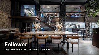 RESTAURANT amp BAR DESIGN Follow the Follower [upl. by Brackett]