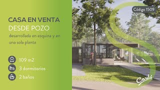 ¡TE PRESENTAMOS TU FUTURO HOGAR EN EL BOSQUE DE CARILÓ CASA EN VENTA DESDE POZOA ESTRENAR [upl. by Oel]