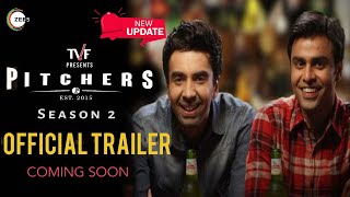 TVF Pitchers Season 2  Official Trailer  Tvf Pitchers 2 Web Series Release Date Update  Zee5 [upl. by Nitaf]