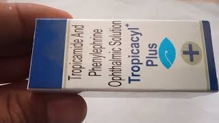 Tropicacyl Plus Eye Drops  Tropicamide amp Phenylephrine Ophthalmic Solution  Tropicacyl Plus Eye [upl. by Jandy]