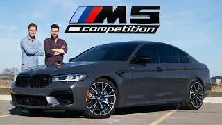 2021 BMW M5 Competition LCI Review  120000 Monster In A Suit [upl. by Molohs376]