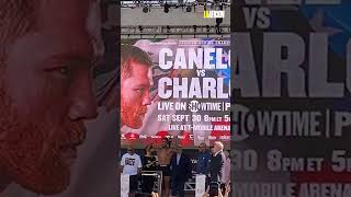 Así se vivió el pesaje del Canelo Álvarez shorts [upl. by Donalt62]