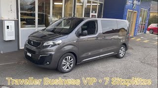 Peugeot Traveller VIP Business Top ausgestatteter Familien  VAN mit 7 Sitzplätzen  Neuwagen [upl. by Luttrell]