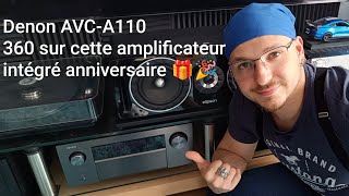 Denon AVCA110 présentation de mon amplificateur intégré Home Cinéma [upl. by Aivle814]