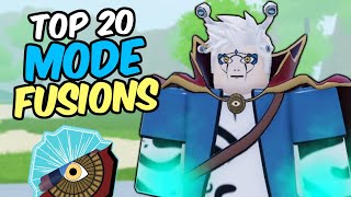 Top 20 MODE FUSIONS in Shindo Life  Shindo Life Bloodline Tier List [upl. by Madanhoj]