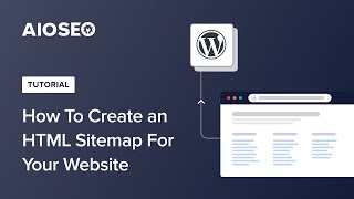 How To Create an HTML Sitemap For Your Website [upl. by Ayrad]