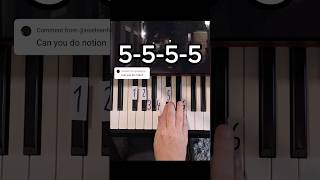 The Rare Occasions Notion Piano Tutorial shorts [upl. by Laforge]