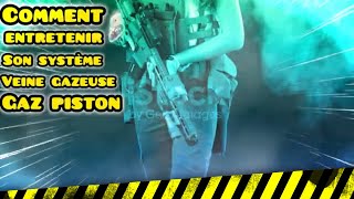 COMMENT entretenir son système veine gazeuse gaz piston ar15nationtactical tir ar15pistol [upl. by Eeruhs]