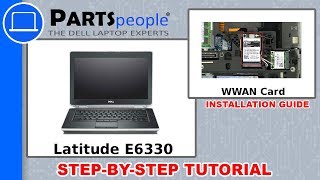 Dell Latitude E6330 P19S001 WWAN Card HowTo Video Tutorial [upl. by Eirrej]