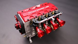 The Baddest 4 Cylinder Nitro RC Engine 13500 RPM [upl. by Slifka]