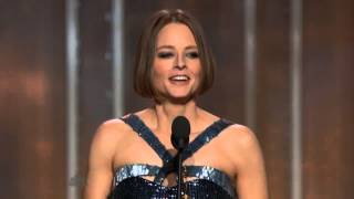 Jodie Foster  Golden Globes 2013 Full Speech Extraordinary [upl. by Ishmul]