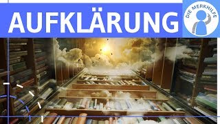 Aufklärung  Literaturepoche einfach erklärt  Merkmale Literatur Geschichte Vertreter [upl. by Mauchi]