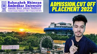 BBAU Lucknow Central University Cut Off 2022  Admission Placements for MPharm in 2022 [upl. by Aihtnamas]