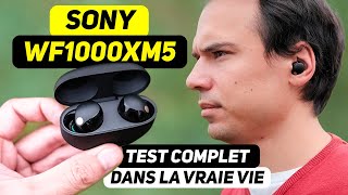 SONY WF1000XM5  Les meilleurs écouteurs sans fils Bluetooth de 2023  TEST COMPLET [upl. by Annwahs491]