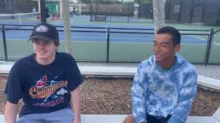 Bruno Kuzuhara Australian Open Junior Singles and Doubles Champ Sunrise FL 2624 [upl. by Constant]