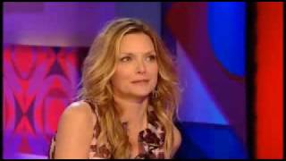 Michelle Pfeiffer on Jonathan Ross Part 1 [upl. by Lynnelle220]