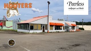 Abandoned Hooters Peerless Wallpaper amp More Monroeville PA [upl. by Scotty831]