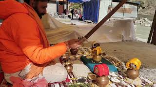 Pitra Dosha Puja Til Tarpan and Pind Daan  Bramha Kapal Badrinath [upl. by Aurea752]