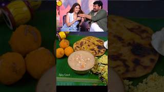 vegmeals keertysuresh chiranjeevi food telugufood [upl. by Sybyl977]