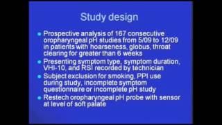 Dr Mary Es Beaver Laryngologist Restech LPR Study [upl. by Mulvihill]