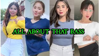 ALL ABOUT THAT BASS DANCE TREND  MEGHAN TRAINOR   TIKTOK COMPILATION [upl. by Hcire]