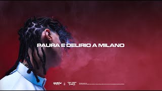 Ghali  Paura E Delirio A Milano feat Tony Effe Dylan Side Baby Lyric Video [upl. by Noyad]