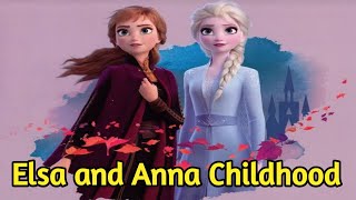 elsa and anna childhood  kk arcade master [upl. by Grosz]