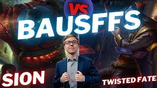 BAUSFFS  SION VS TWISTED FATE  TOP GAMEPLAY  Patch 1413  Season 14  LeagueofLegends [upl. by Iarahs]