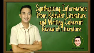 Grade 11 Practical Research 1  Synthesizing and Writing Coherent Review of Literature [upl. by Elletse]