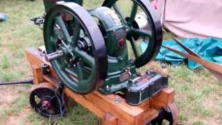 The BAMFORD Uttoxeter England Stationary Engine  Stationärer Motor  Panningen NL 2013 [upl. by Eiluj]