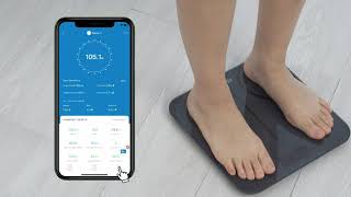 Smart Scale for Body Weight and Fat Percentage by RunStar  Unboxing and Review [upl. by Abbye]