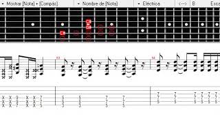 PXNDX  Maracas Tutorial tablatura [upl. by Notnats]