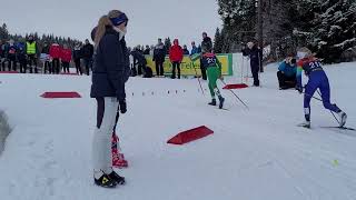 Ingeborg Rustad langrenn junior NC2 Granåsen februar 2024 [upl. by Erehc]