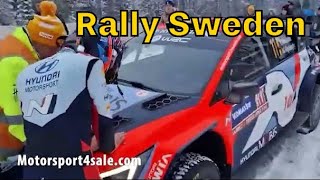 Rally Sweden 2024 Shakedown amp SS1  Attack [upl. by Vern474]