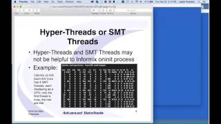 Informix Best Practices for Configuring CPU Memory and ONCONFIG settings [upl. by Genvieve207]