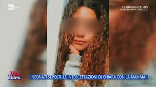 Caso Petrolini le intercettazioni della killer con la mamma  La Vita in Diretta 02102024 [upl. by Aelyak342]