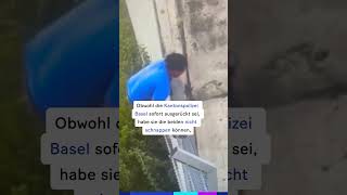 Am Freitag gelang in Basel zwei Häftlingen die Flucht aus dem Gefängnis Bässlergut 🪚 20min news [upl. by Labana]