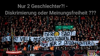 quotEs gibt viele Musikrichtungen aber nur 2 Geschlechterquot  Diskrimierung oder Meinungsfreiheit 2024 [upl. by Sterrett245]