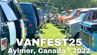 VAN TOUR  Vanfest 25  Best Vans In CANADA  Full Tour of Largest Custom Van  Truck Show [upl. by Eiznikcm]