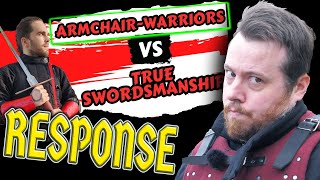 Sellsword Arts ATTACKS the sword community calling us ARMCHAIR WARRIORS that you shouldnt watch [upl. by Aihsoj]