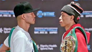 NONITO DONAIRE amp REYMART GABALLO FIRST FACE OFF  GO FACE TO FACE IN LOS ANGELES [upl. by Airak21]