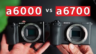 Sony a6000 vs Sony a6700 OLD vs NEW [upl. by Urbanna]